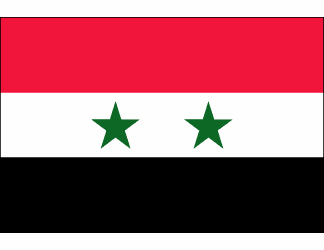 Syria 3'x5' Polyester Flag