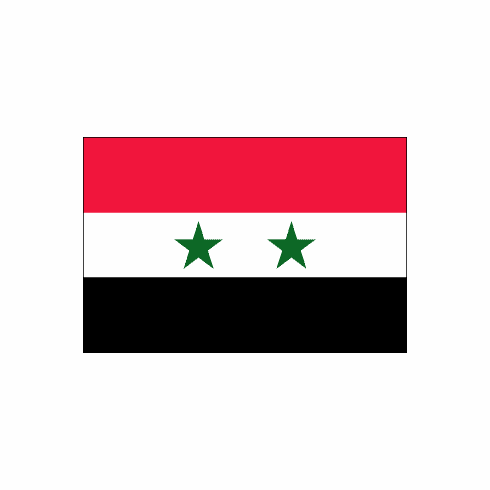 Syria 3'x5' Polyester Flag