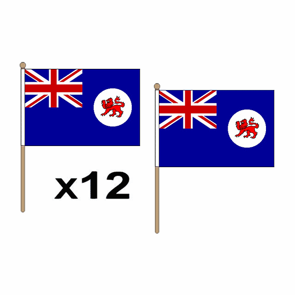Tasmanian Miniature Flags - 12 per pack