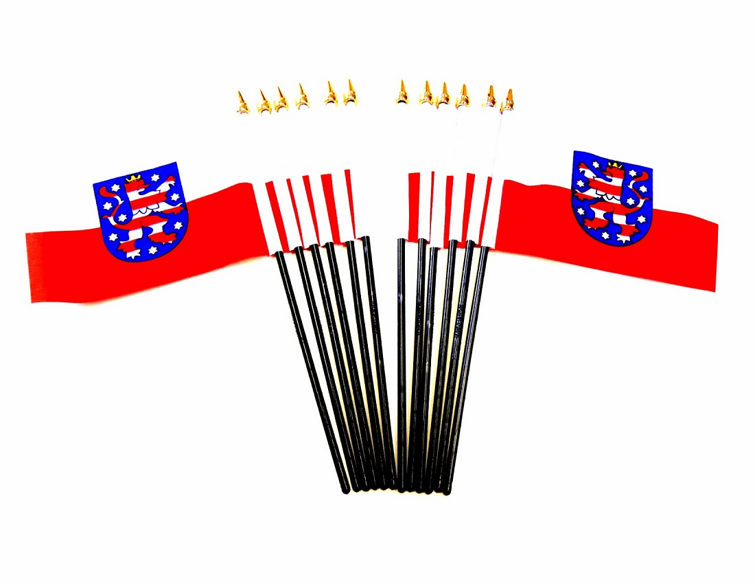 Thuringen Polyester Table Flag - 12 per pack