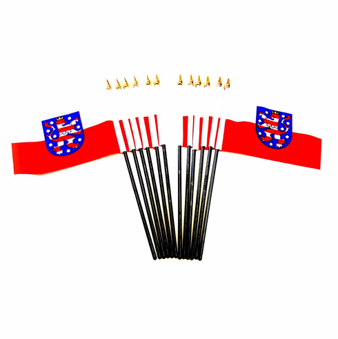 Thuringen Polyester Table Flag - 12 per pack