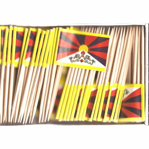 Tibet Flag Toothpicks