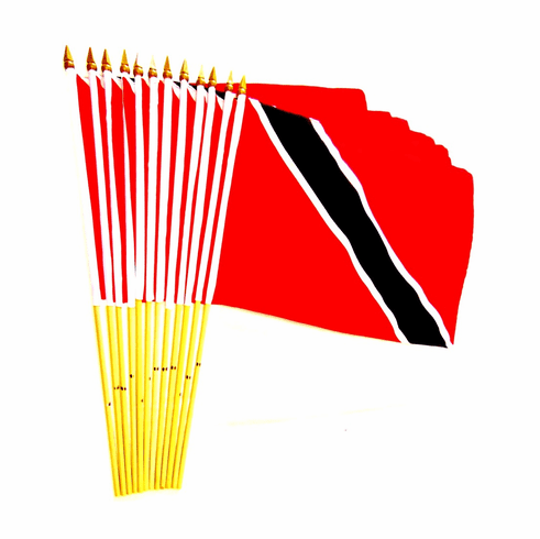 Trinidad 12" x 18" Stick Flags