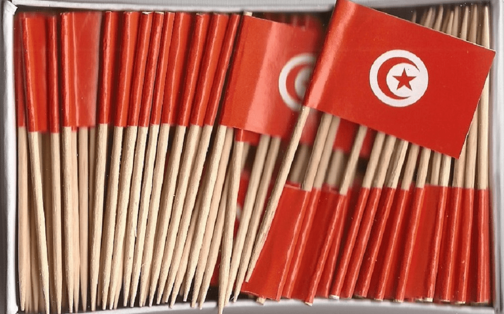 Tunisia Toothpick Flags
