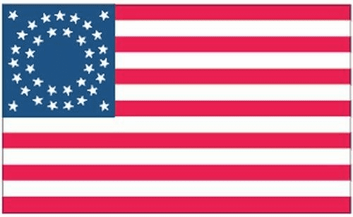 Union Civil War 35 Star Polyester Flag 3 x 5
