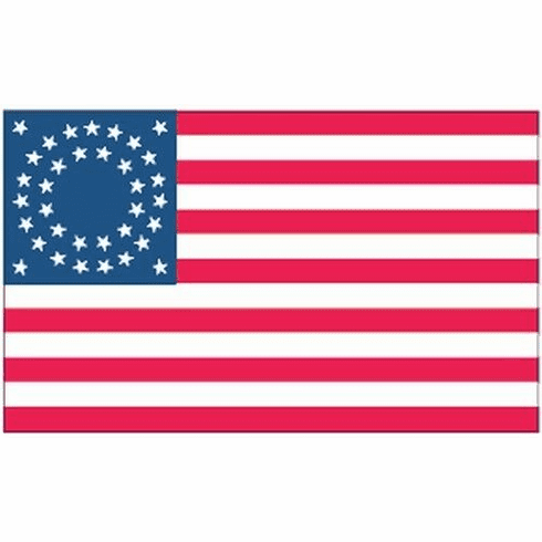 Union Civil War 35 Star Polyester Flag 3 x 5