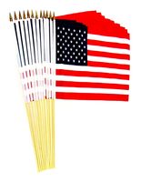United States 12" x 18" Stick Flags