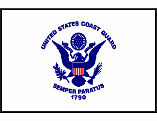 United States Coast Guard Polyester Flag 3 X 5