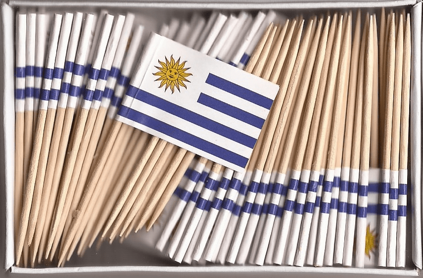 Uruguay Toothpick Flags