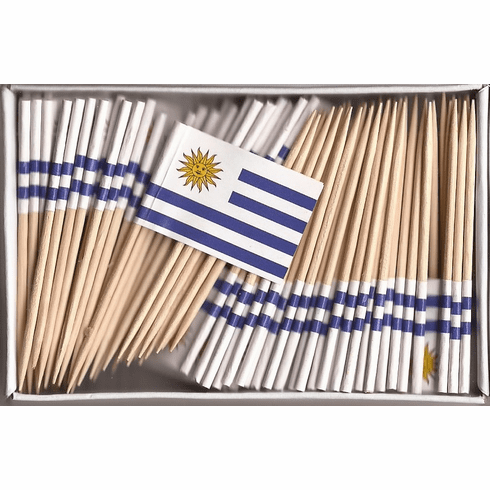 Uruguay Toothpick Flags
