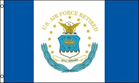 US Air Force Retired Polyester Flag - 3'x5'