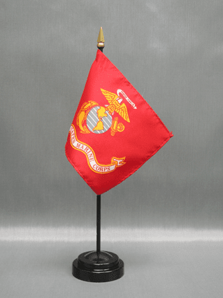 US Marine Corps Miniature Flag