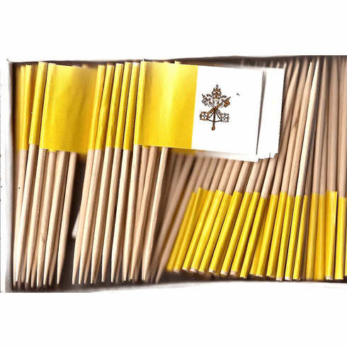 Vatican  Flag Toothpicks