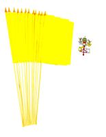 Vatican City 12"x18" Stick Flags