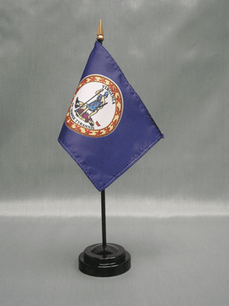 Virginia Miniature Flag