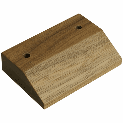 Walnut Wood Flag Stands