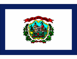 West Virginia Polyester Flag - 3 X 5