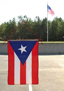 Puerto Rico Wall and<br>Window Flag Banner 12"x18"