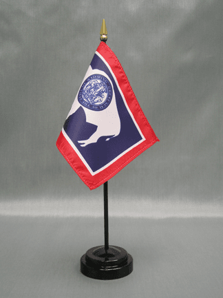 Wyoming Miniature Flag