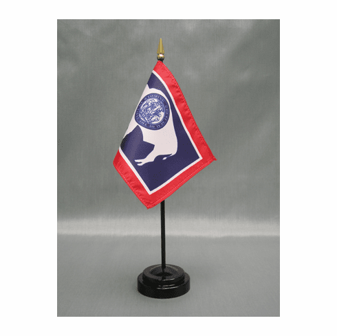 Wyoming Miniature Flag