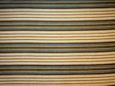 Chenille Railroaded Multicolor Stripe Fabric