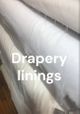 Drapery linings