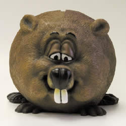 Beaver Fun Money Bank by Swibco