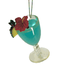 Encore Blue Hawaiian On The Town Ornament