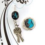 Finders Key Purse "L" Monogram Key Finder Finders Key Purse "L" Monogram Key Finder