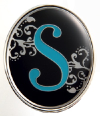 Finders Key Purse "S" Monogram Key Finder Finders Key Purse "S" Monogram Key Finder