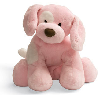 Gund 10" Pink Spunky Puppy Dog Gund 10" Pink Spunky Puppy Dog