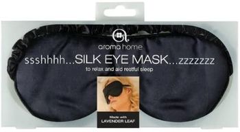 Luxurious Lavender Silk Eye Masks by Aroma Home