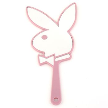 Pink Playboy Bunny Hand Mirror