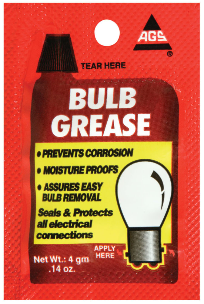 American Grease Stick BG1 Bulb Dielectric Grease 4 gram Single Use Packet