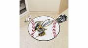 Fanmats 14154 MSUB - Montana State University Billings Yellowjackets 27" Round Baseball Shaped Area Rug Fanmats 14154 MSUB - Montana State University Billings Yellowjackets 27" Round Baseball Shaped Area Rug