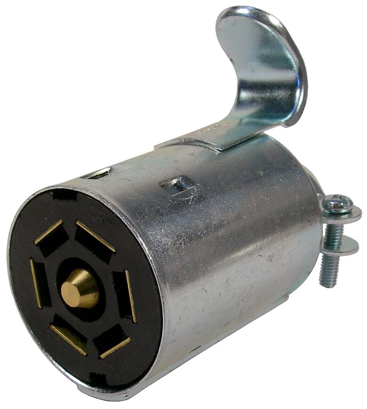 Pico 0722PT Metal 7Pole 40 amp RV Blade Male Plug Trailer Electrical Connector