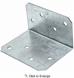 Simpson Strong Tie A23  Angle/Corner Tie (2" x 1-1/2" x 2-3/4")