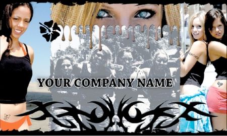 10' x 6' Airbrush Tattoos Promotional Banner 1