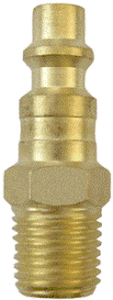 Airbrush Tattoo Body Art Male Coupler Plug 1/4" NPT