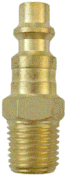 Airbrush Tattoo Body Art Male Coupler Plug 1/4" NPT