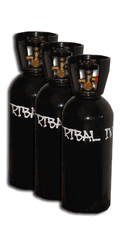 Airbrush Tattoo Co2 Tanks 10 lbs Tribal Black