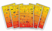 Airbrush Tattoo Vinyl Poster Display 5 Sets with Stencils Pro Pack One