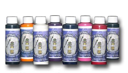 Airbrush Tattoo Paint 8 Bottle 32oz Set