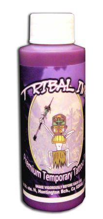 Airbrush Tattoo Paint Purple 16oz