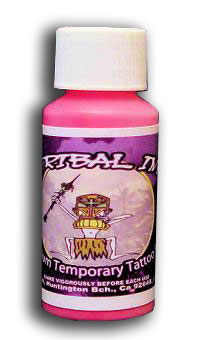 Airbrush Tattoo Paint Pretty Pink 1oz