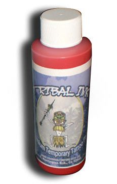 Airbrush Tattoo Paint Orange 4oz
