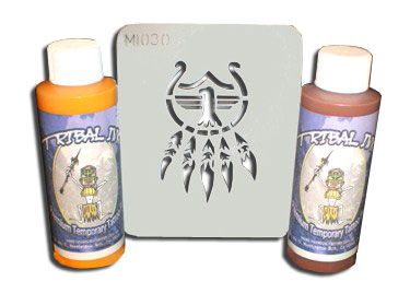 Airbrush Tattoo Paint Special Thanksgiving Combo Brown & Yellow
