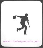 Airbrush Tattoo Stencil Bowling SP-025