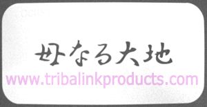 Airbrush Tattoo Stencil Chinese Symbol Mother Earth OC-051