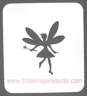 Airbrush Tattoo Stencil Fairy MY-020